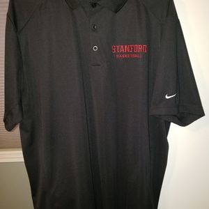 Nike Dri-fit Stanford basketball polo